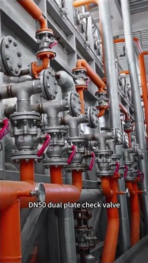 Compact DN50 Dual Plate Check Valve for Easy Installation