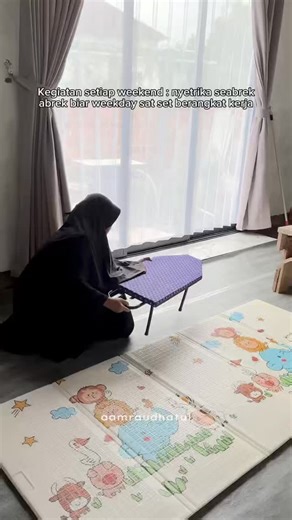 Aam Raudhatul on Instagram: "📌 Alas setrika duduk (Link di bio no. 79) #homedecor #kitchen #adayinmylife #mealprep #foodprep"