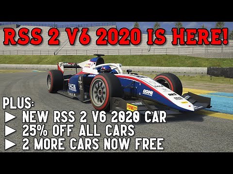 RSS 2 V6 2020! PLUS: 2 Free Cars from Race Sim Studio & More