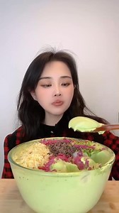 55K views · 1.1K reactions | Matcha Sweet Cream With Mini Mochi | Sun-mi Asmr | Sun-mi Asmr | Facebook