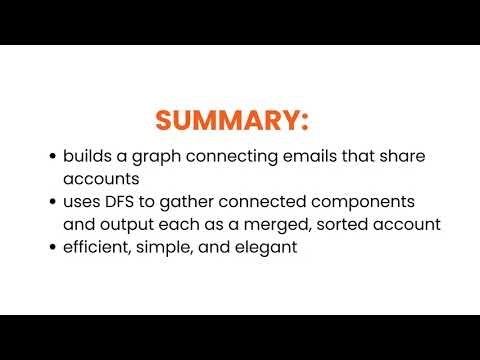 [Java] Accounts Merge - Leetcode 721 -- Illustrated! | Pattern Mastery