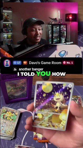 Chinese Exclusive Meowth Art Rare Pull! Pokémon Gem Pack 3 🔥