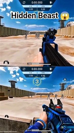 P90 vs INP9 – SMG Test Run! ⚡ #bloodstrike #shorts