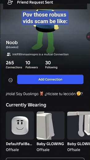 Pov those free robuxs vids scam be like