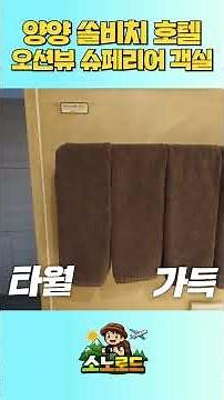 양양 쏠비치 슈페리어 오션뷰 패밀리룸I호텔동l 환상적인 바다｜대명리조트회원권으로 가능할까? 객실 후기 리뷰 -소노호텔앤리조트 #강원도리조트 #국내여행 #대명리조트 #소노러스