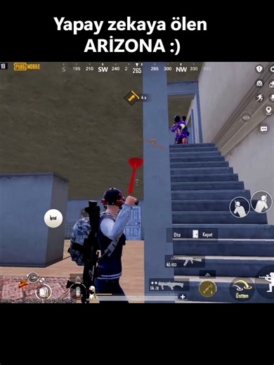 yapay zekaya ölen arizona :) #pubg #pubgmobile #pubgkomedi | Pubg Mobile