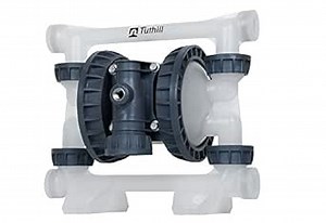 Fill-Rite SP100-05B-PP-TTP 1/2" Polypropylene Wetted Parts, Teflon Elastomers, BSPP Ports