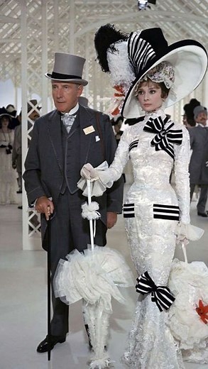 HOLLYWOODLAND PHOTOS  on Instagram: "My Fair Lady was released 60 years ago on this day in 1964! Directed by George Cukor and starring Audrey Hepburn and Rex Harrison, My Fair Lady won eight Academy Awards, including Best Actor for Harrison and Best Picture solidifying its place in cinematic history. . . . . #myfairlady #audreyhepburn #rexharrison #georgecukor #oldhollywood #classichollywood #musical #elizadoolittle"