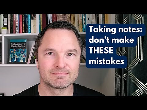 How to take notes effectively: advice from psychology