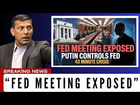 The Federal Reserve Meeting That Revealed Putin Controls Western Finance | Raghuram Rajan