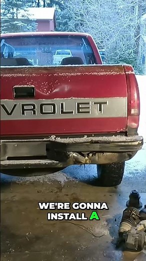 OBS Chevy Bumper Upgrade: Amazon Find to Epic Install! #shorts