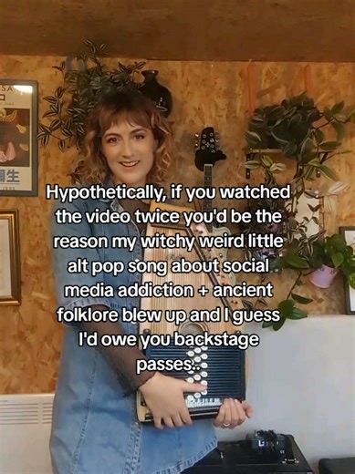 hypothetically, if we were to tour in 2026 where should we come visit? where do the folklore weird whimsical alien music heads live? 💛🧚 #smallartist #musicansoftiktok #newmusic #fyp #altpop