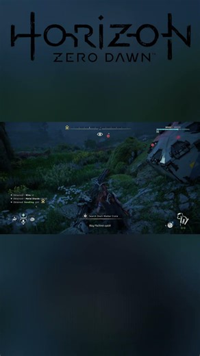 Aloy's Stealthy Hunt: Loot, Craft, and Conquer Machines! #shorts