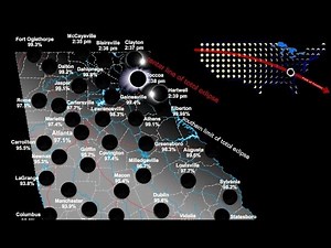 Total Eclipse of the Sun on August 21, 2017 -- Georgia