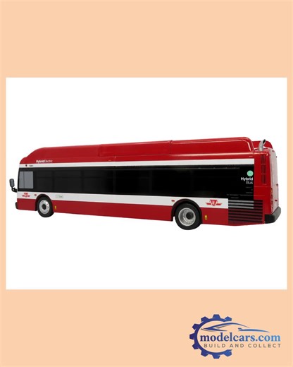 This model bus is a total showstopper! 🚍✨ Introducing the New Flyer Xcelsior Transit Bus TTC – Toronto Transit Commission Limited Edition, part of The Bus & Motorcoach Collection. 🌟 With only 504 pieces worldwide, this 1/43 model by Iconic Replicas captures the iconic red and white design that makes your heart skip a beat! ❤️ Perfect for display or a conversation starter, it blends nostalgia with high-quality craftsmanship — a delightful addition to your collection or any transport aficionado'