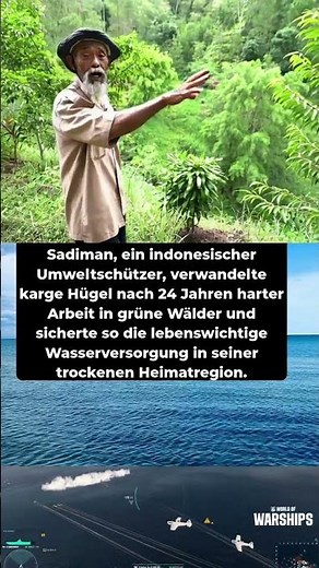 Vom „Verrückten“ zum Helden: Wie ein Mann ganz allein ganze Berge grün machte! 🌳💧