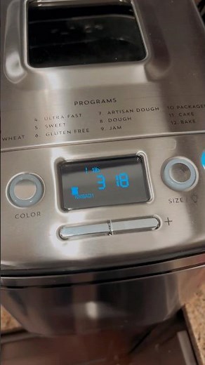 First Time Making Bread in a Cuisinart Compact Bread Maker