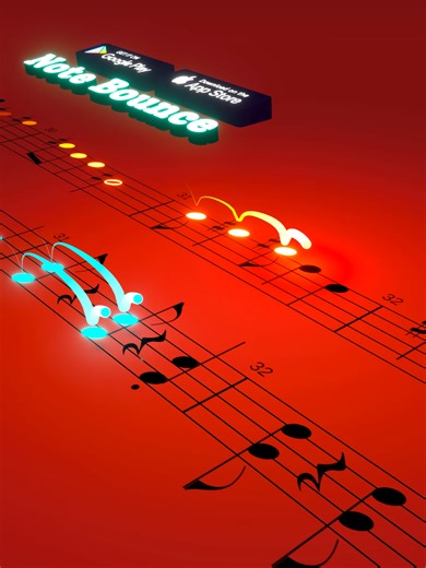 Shape of You by Ed Sheeran #notebounce #sheetmusic #mobilegame #fyp