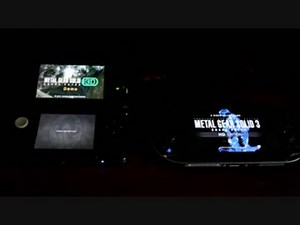 【比較】　３DS　PS Vita　【MGS3】