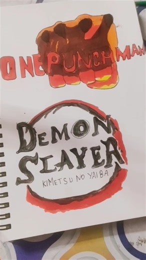 demon slayer logo drawing #please #anime #nothingimposibleinthisworld #art #drawingandassemblingde