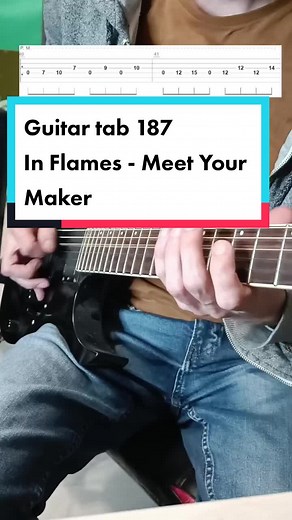 Learn How to Play In Flames' Meet Your Maker on Guitar | Guitar Tabs & Lessons