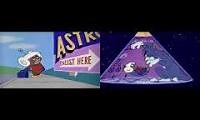 Mix of 2 videos from youtube : Tom & Jerry ~ Mouse into Space [1962]