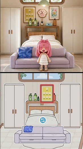 [토카보카] 실사화 방꾸미기 Realistic Toca Boca Room Makeover #토카보카 #토카보카브이로그