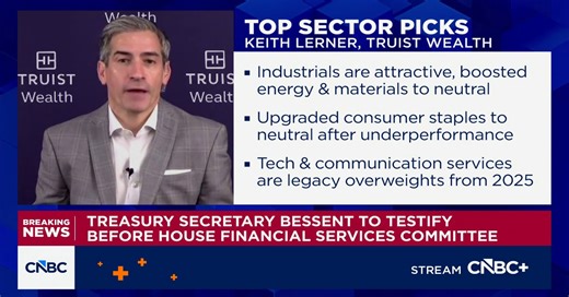 The money’s not leaving the market — it’s just rotating, says Truist’s Keith Lerner