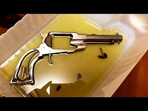 Removing Bluing Custom Look Pietta 1858 SH Sheriff