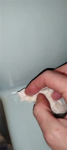 #morgellons , always try to clean my bath with a little apple cider vinegar