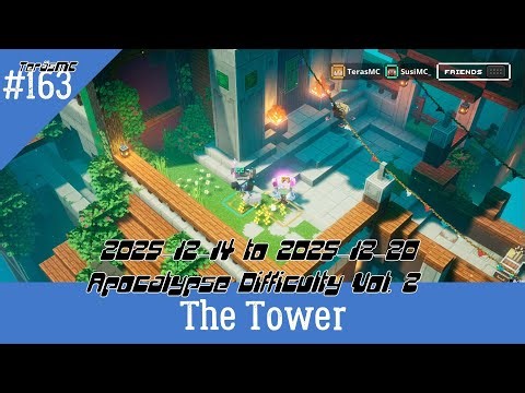 Minecraft Dungeons The Tower 2025-12-14 to 2025-12-20 Co-Op Walkthrough Apocalypse Difficulty Vol. 2