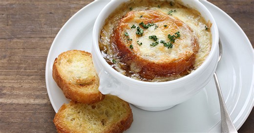 La véritable recette de soupe à l'oignon !