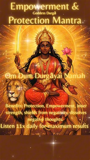 15 shares | Proven Protection & Empowerment Mantra:  Goddess...
