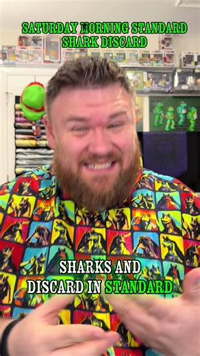 Sharks… and discard… in Standard? Oh yeah, we’re doing it. You can play our Izzet Shark Discard deck at MagicCon Vegas during Saturday Morning Standard. Come shuffle up, jam games, and see just how wild this deck can get with us and other creators. We’ll be there from 10:30–2:30 — swing by anytime and get some games in. So… are you ready to face the sharks? Will we see you there? #MTG #MagicTheGathering #MCVegas #MTGStandard #MagicCon