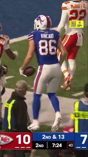 Dalton Kincaid picks up 47 yards as he runs it all the way to the 9-yard line 🤩🇨🇦