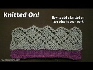 Knitting a Lace Border