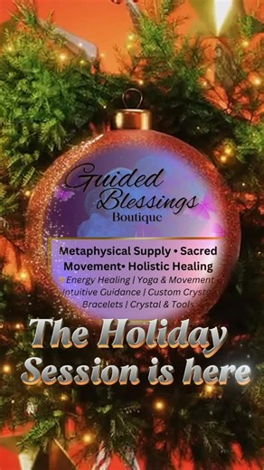 Guided Blessings Boutique- Jackeline Ramirez on Instagram: "🎄 Holiday magic starts here! Shop mindful, meaningful gifts at Guided Blessings Boutique—from sound bowls to intention oils and oracle decks. ✨ Short on time? Grab a Gift Card and let them choose their medicine. Open today—come say hi! 💖 #GuidedBlessingsBoutique #DeltonaShops #SpiritualJourney #CrystalShop #GiftIdeas #SupportLocal"