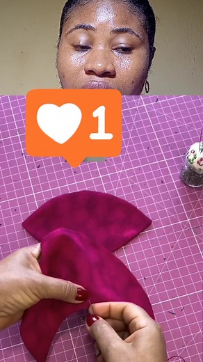 Easy bowtie tutorial using cover of pot #fyp #fashionista #sewing | Amaks Apparel