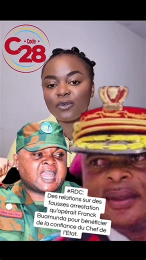 #RDC: Des relations sur des fausses arrestation qu’opérait Franck Buamunda pour bénéficier de la confiance du Chef de l’État.
