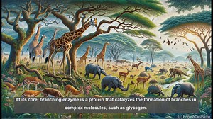 Branching enzyme in biology