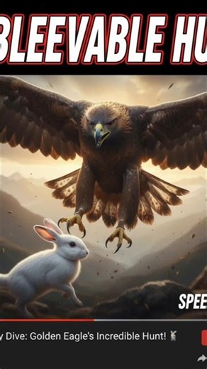 The Deadly Dive: Golden Eagle's Incredible Hunt!