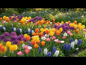 🌸 Flowers Blooming Time-Lapse | Soft Relaxing Music to Quiet the Mind & Body
