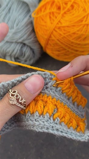 Very unique crochet pattern for blanket