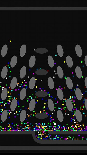 Marbles Defy Gravity - clink link for full video