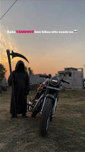 Devil😈 always with me #music #automobile #experiements #bulletlover #bullet350 #bullet #fyp #funny