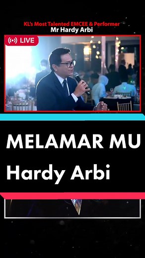 Hardy Arbi: Best EMCEE & Performer in KL - Live Wedding Performance