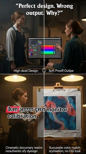 Why Your Print Colors Look Different Than Your Screen? 🎨 #Shorts