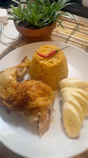Roasted Chicken with java rice #fbreels #food #subscribe #easyrecipe #followme #adsonreels #cooking