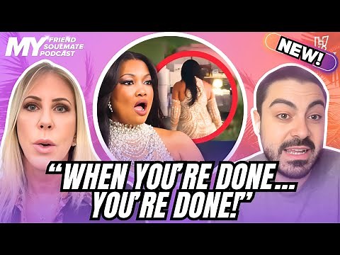Garcelle STORMS OUT of RHOBH Reunion… and Vicki Gets It | My Friend, My Soulmate, My Podcast