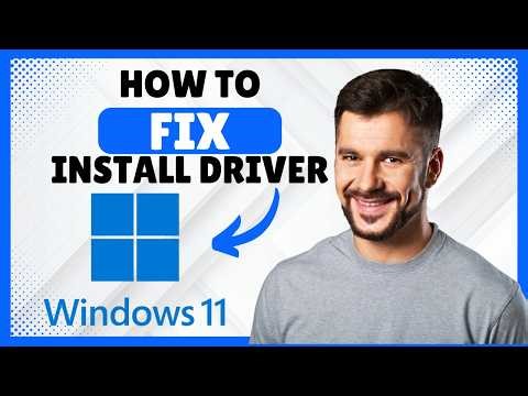 How to Fix “Install Driver to Show Hardware” Error in Windows 11 [Working Fix]